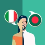 italian-bengali translator android application logo